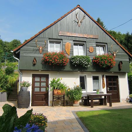 Ferienhaus Haus Am Wald Stolberg i. Harz Extérieur photo